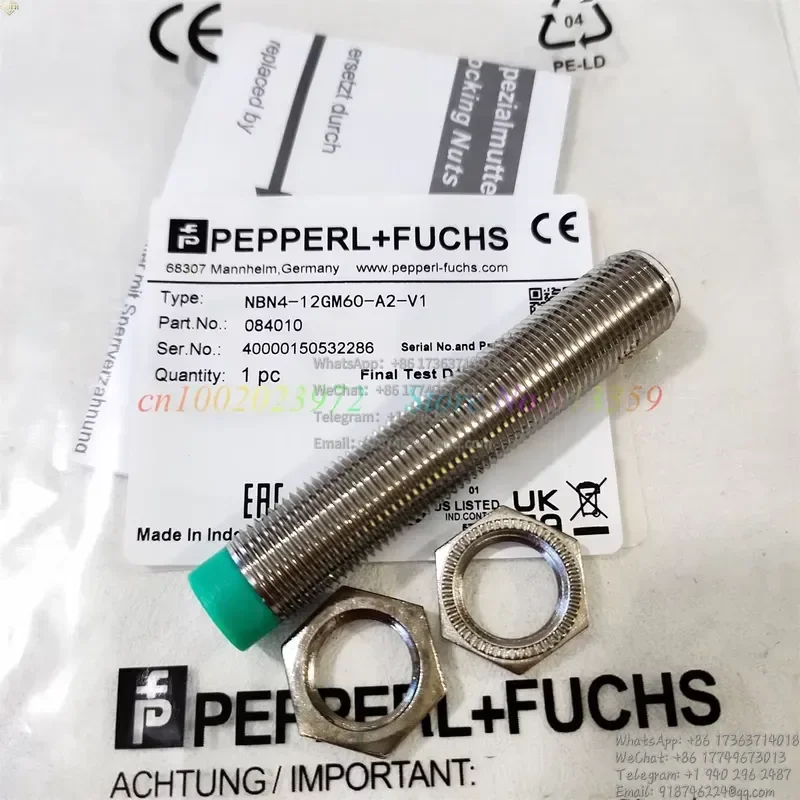 

NBN4-12GM60-A0-V1 NBN4-12GM60-A2-V1 P+F Proximity Switch Sensor 100% New High-Quality