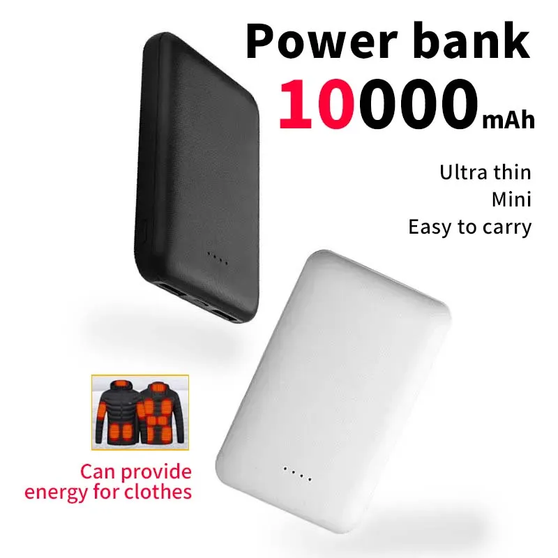 

New Mini 10000MAh Fast Charging Mobile Power Bank USB C Input Output Externe for IPhone XIAOMI Portable External power supply