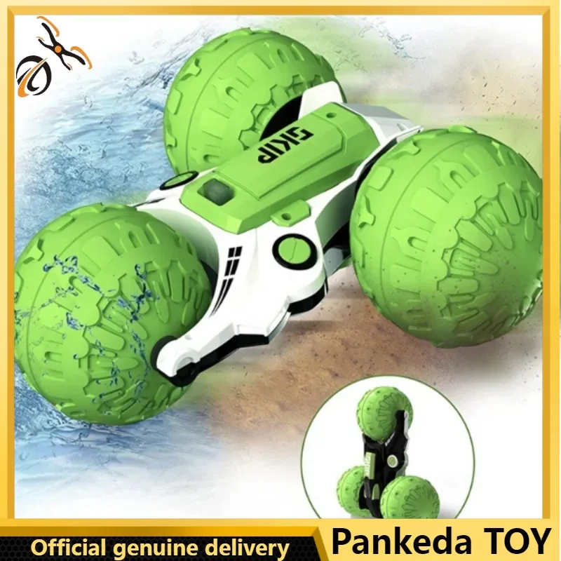 

Радиоуправляемая машина-амфибия с дистанционным управлением, трюковая машина, двусторонняя флип-машина для вождения, дрифта, радиоуправляемые автомобили, уличные игрушки для мальчиков, детский подарок