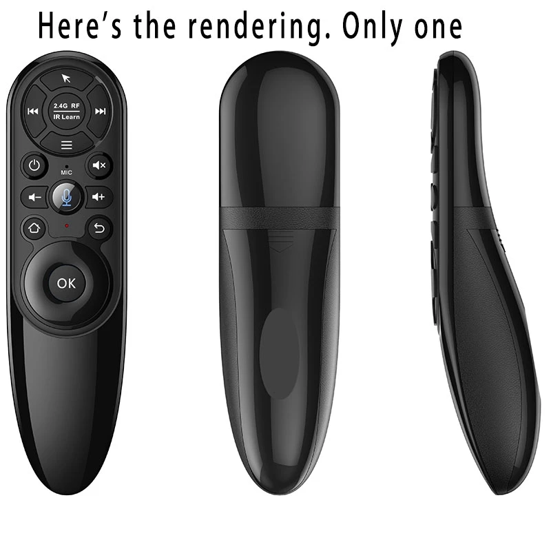 Q9 Backlit Voice Search Wireless Air Mouse Infrared Learning 2.4G Gyroscope For Android TV Box Smart Remote Control-AD13