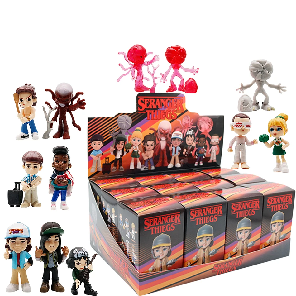 

Коллекционные фигурки-сюрпризы Демогоргон и Векна из сериала «Очень странные дела» для декора рабочего стола, 2026 год