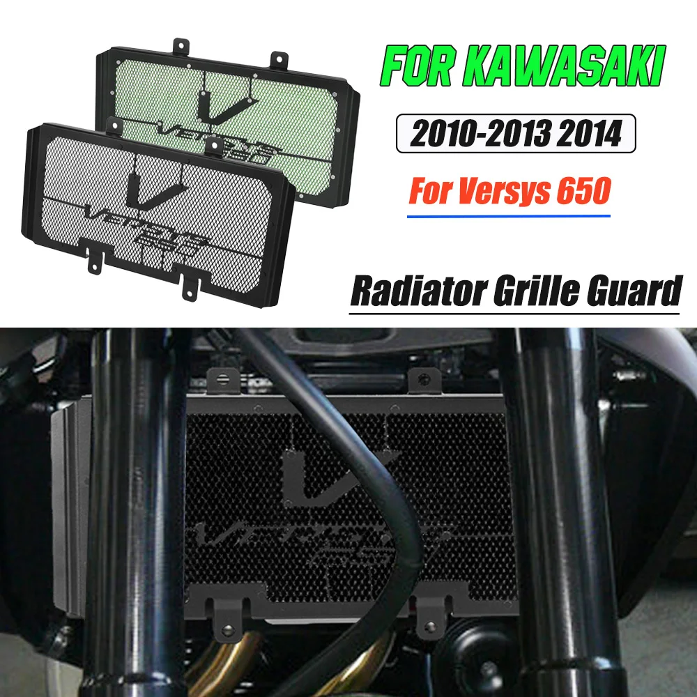 

Motocycle Radiator Grille Cover Water Tank Guard Protection Accessories FOR Kawasaki Versys 650 2010 2011 2012 2013 2014