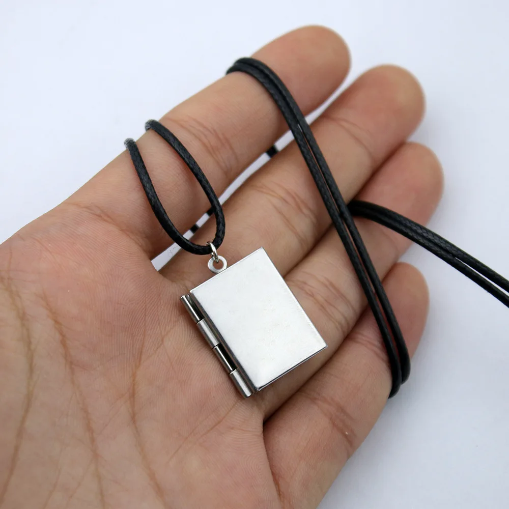 Anime Aoi Todo Same Style Necklace Openable Photo Frame Pendant Sweater Chain Cosplay Accessories Men'S Necklace Jewelry Gift