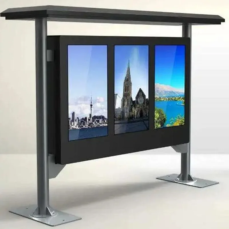 

Out-of-home advertising machine Community park Electronic reading bar Information bar Highlight waterproof LCD screen Smart