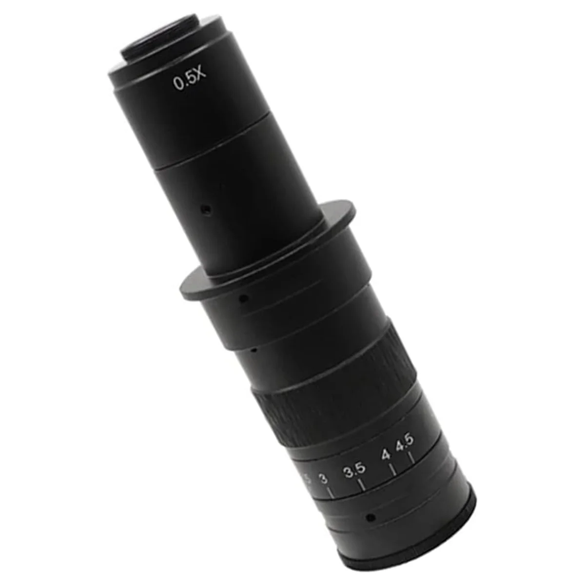 A79G Lab Microscope Accessories Adjustable Magnification C Mount Lens for -Compatible VGA USB Microscope Camera 180X