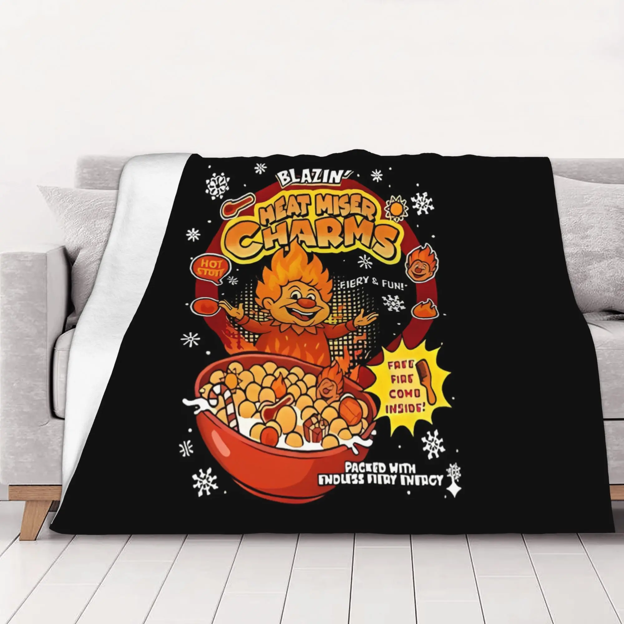 1PC home Cutecore Classic Miser Brothers Blanket Super Cosy Plush Home Living Room Sofa halloween