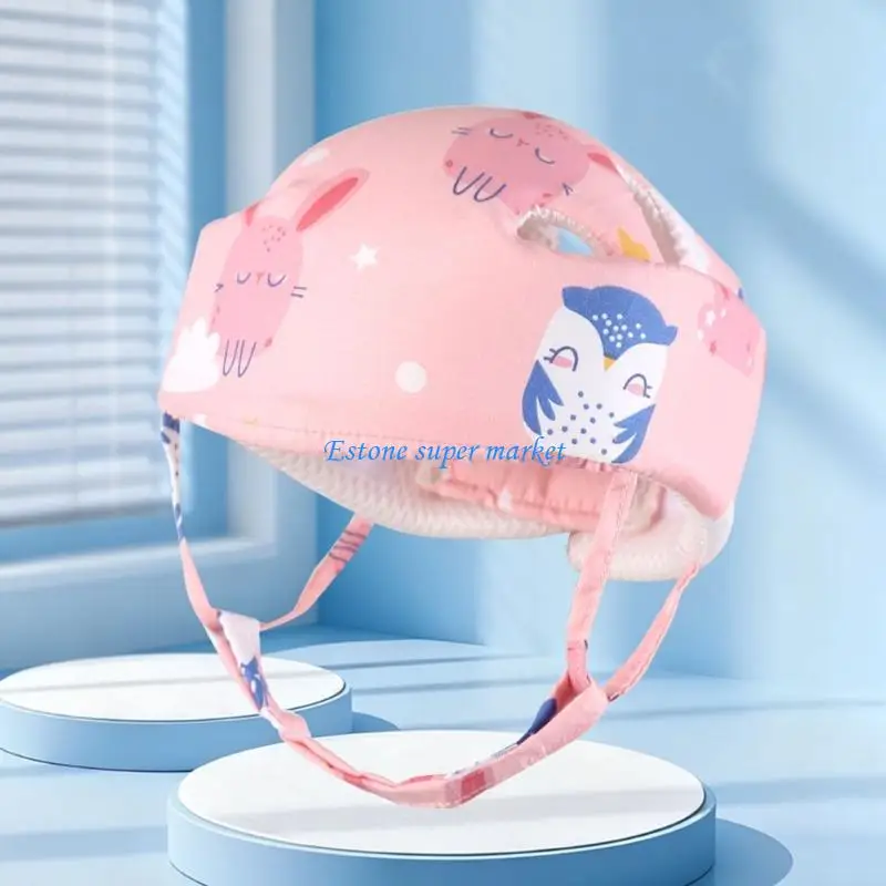 090B Kid Safety Hat Soft Breathable Head Protector Baby Safety Helmet Toddler Headguard Infant Protective Cap Head Cushion