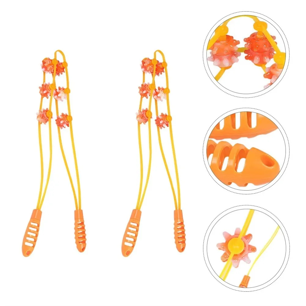 Hand-held Back Massager Massage Roller Tool Multi-Function Pull-Back Roller Shoulder Neck Muscle Massager