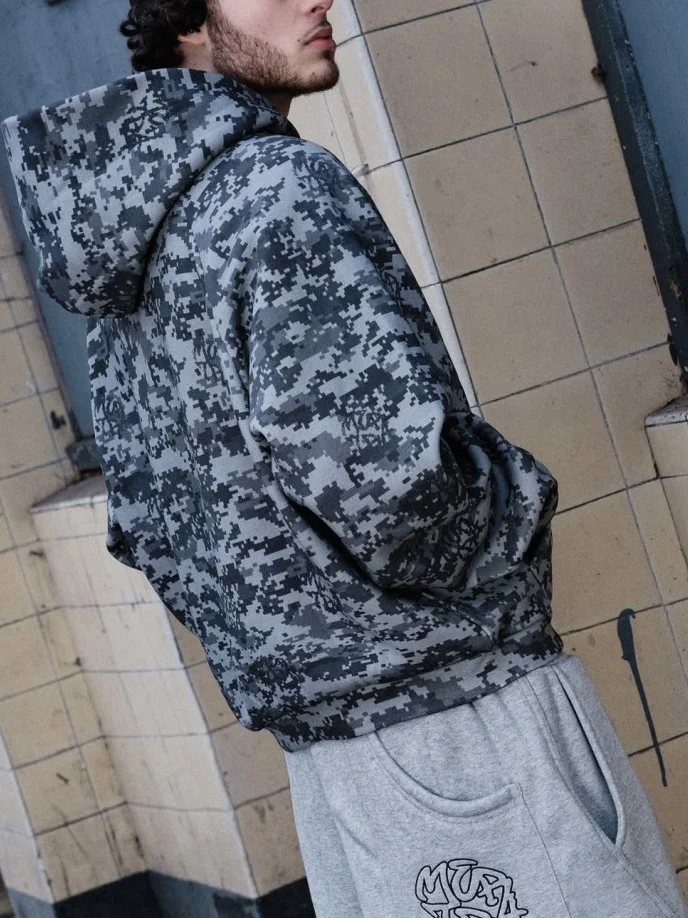 

Толстовка с капюшоном Mertra Street Sle ex Long Sve на молнии, повседневная свободная посадка, универсальная удобная толстовка с капюшоном для мужчин и женщин