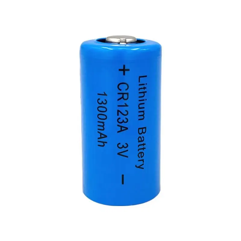 CR123A 3V 1300mah non-rechargeable disposable battery cell for GPS security system camera medical equipment