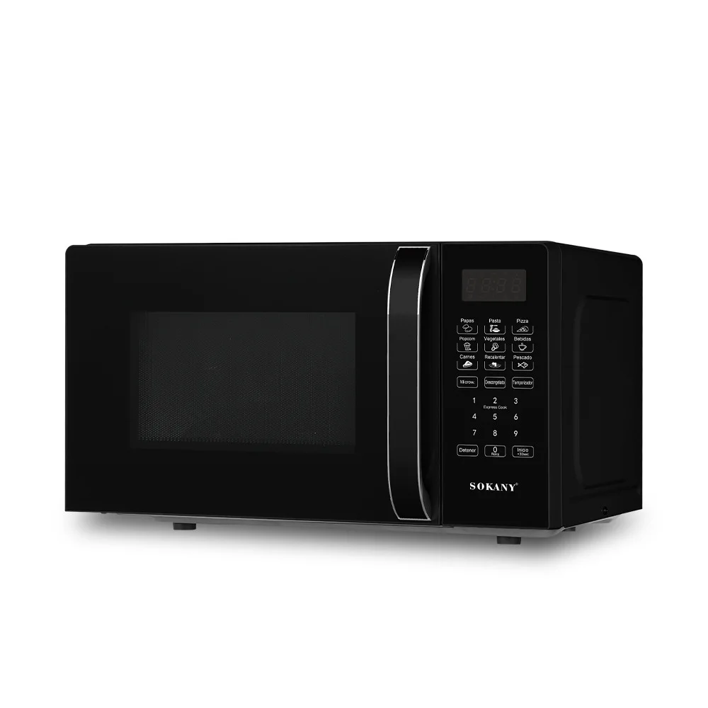 20L Mini Home Cooking Electric Multifunction Smart Pizza Baking Microwave Oven Time Function Control Microwave Oven
