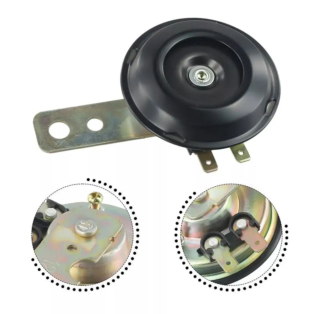 دراجة نارية القرن 12 فولت سوبر بصوت عال مقاوم للماء مكبر صوت مستدير العالمي سكوتر دراجة نارية E-الدراجات الدراجات الكهربائية القرن عدة الملحقات