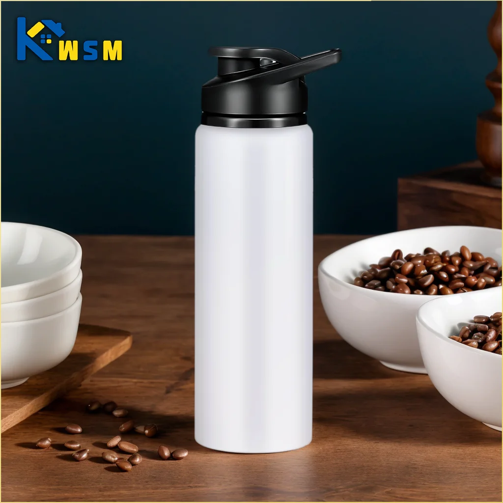 Portable Aluminium Water Bottle Bicycle Riding Drinking Water Bottle Outdoor Sport Travel Mug Metal Stainless Steel Bottle