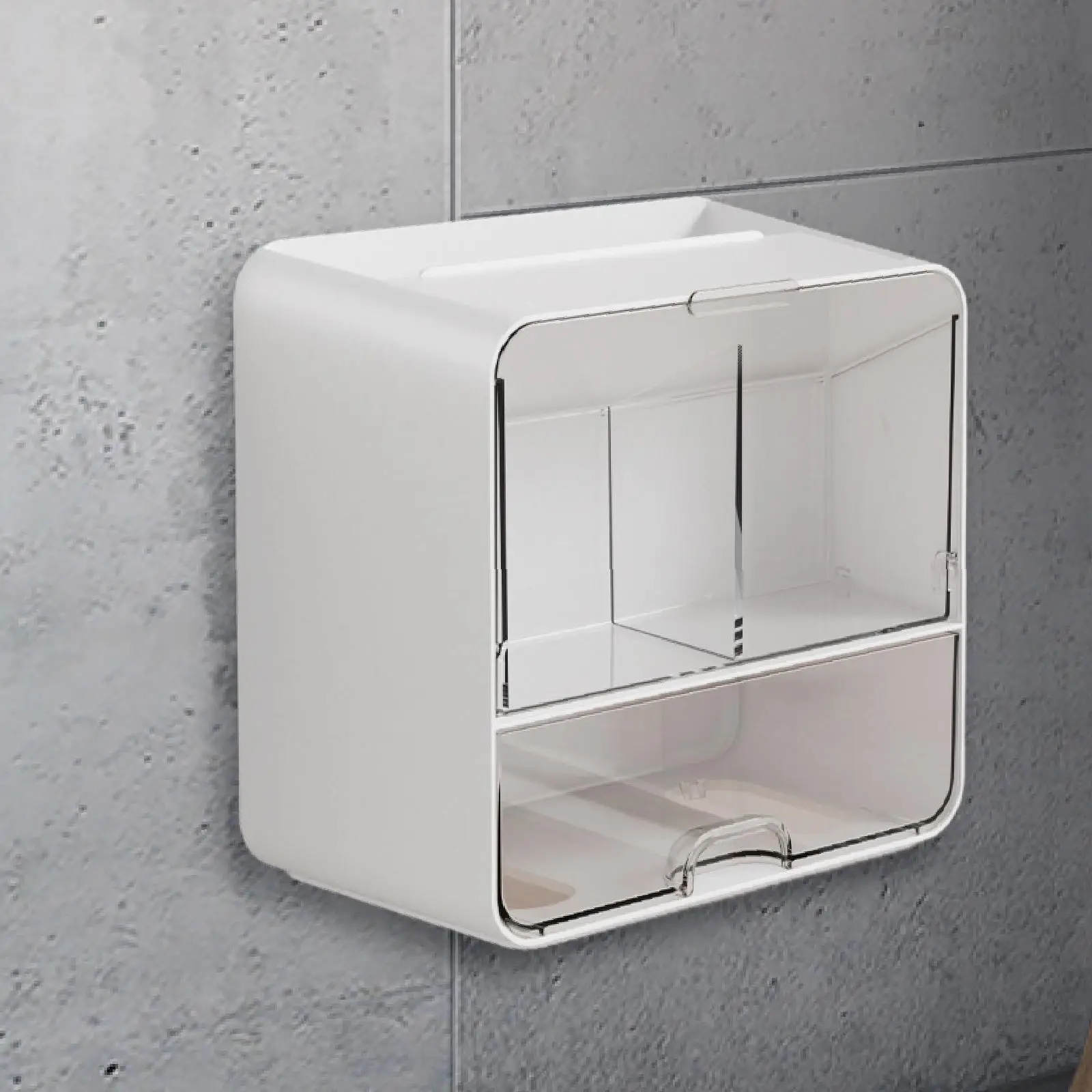 

Cotton Pad Storage Box Bathroom Qtip Holder for Nail Polishes Beauty Egg