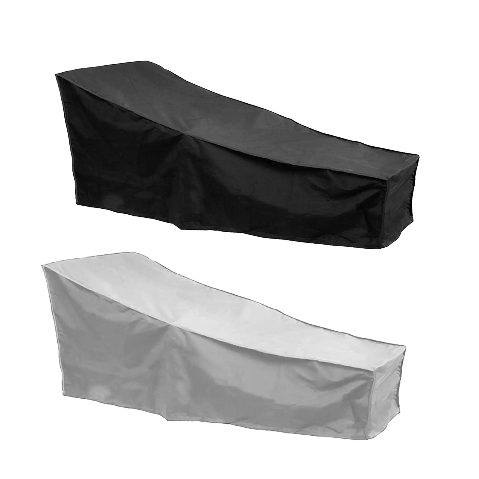 Outdoor Lounge Chair Cover Practical Sun Protection Sleek Wear Resistant 210D Oxford Cloth for Park Balcony Summer Yard Garden