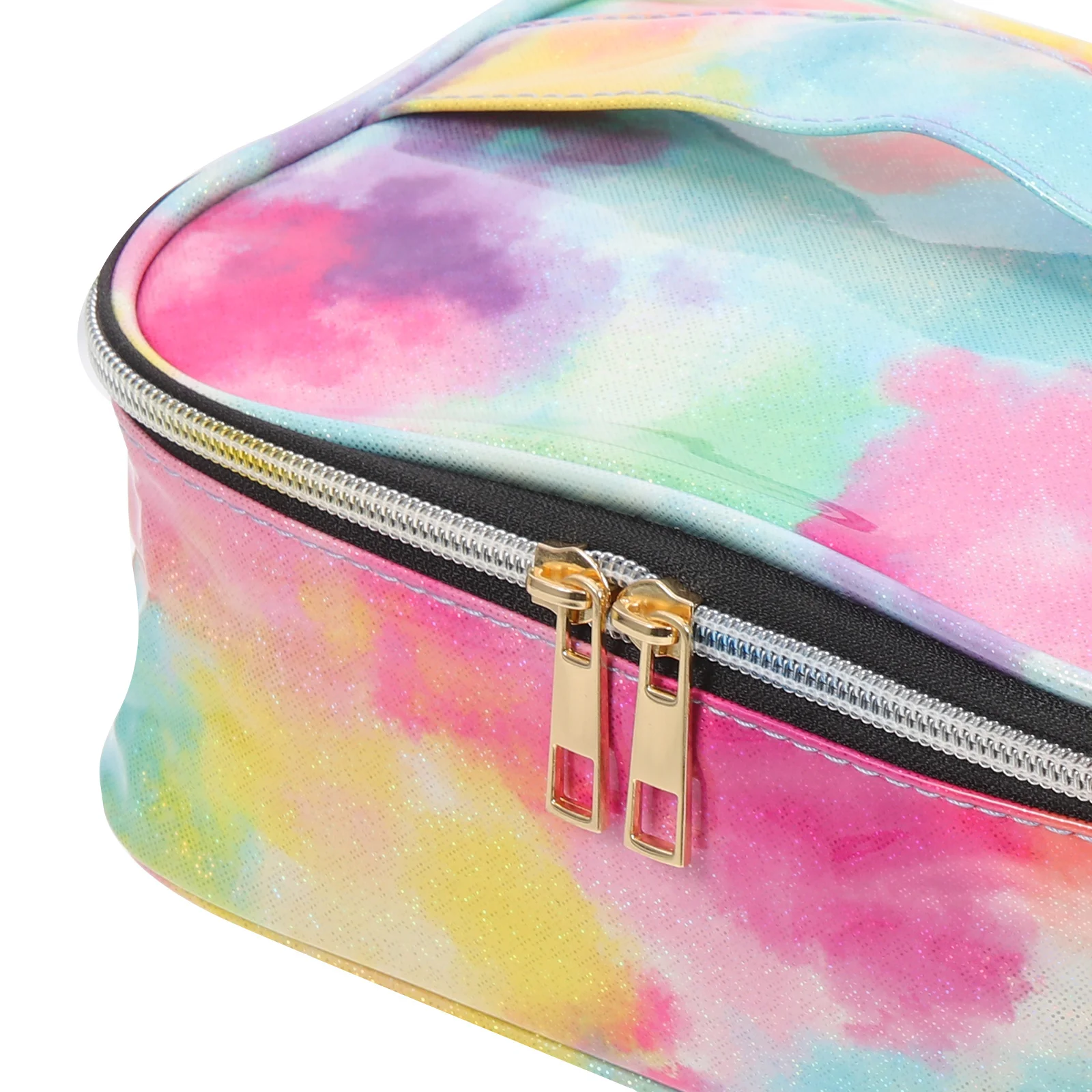 

3Pcs Tie-Dye Bag Set Portable Travel Makeup Organizer Toiletries Pouch Storage Small Items Case Bag