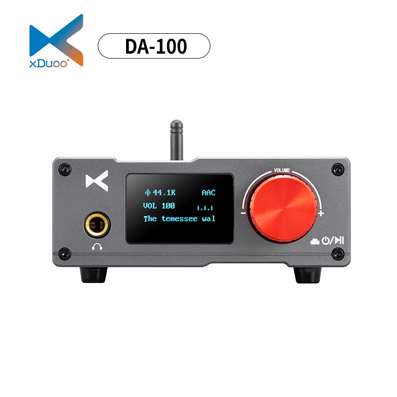 XDUOO DA-100 مكبر كهربائي ES9018K2M إخراج الطاقة 50 واط * 2 HD بلوتوث دعم SBC/AAC/aptX/LDAC DA100 USB DAC سماعة أمبير