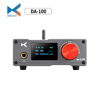 XDUOO DA-100 Power Amplifier ES9018K2M Output Power 50W*2  HD Bluetooth Support SBC/AAC/aptX/LDAC DA100 USB DAC Headphone Amp