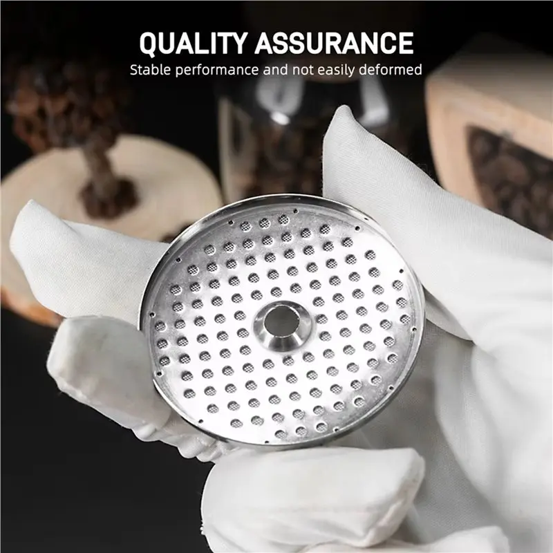 A93E-2Pcs 56.5Mm Espresso Machine Group Filter Replacement Shower Screen For Nuova Simonelli La Pavoni Victoria Arduino