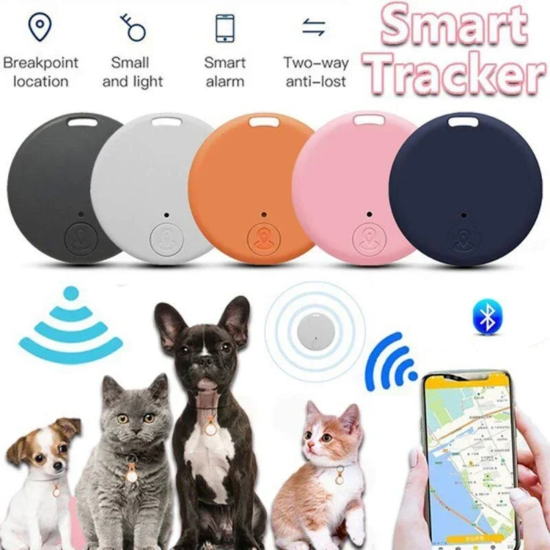 Mini Smart Tag Bluetooth 5.0 Tracker Wireless Anti-lost Alarm Child Wallet Key Bag Car Pet Finder GPS Locator Lost Reminder 1Pc