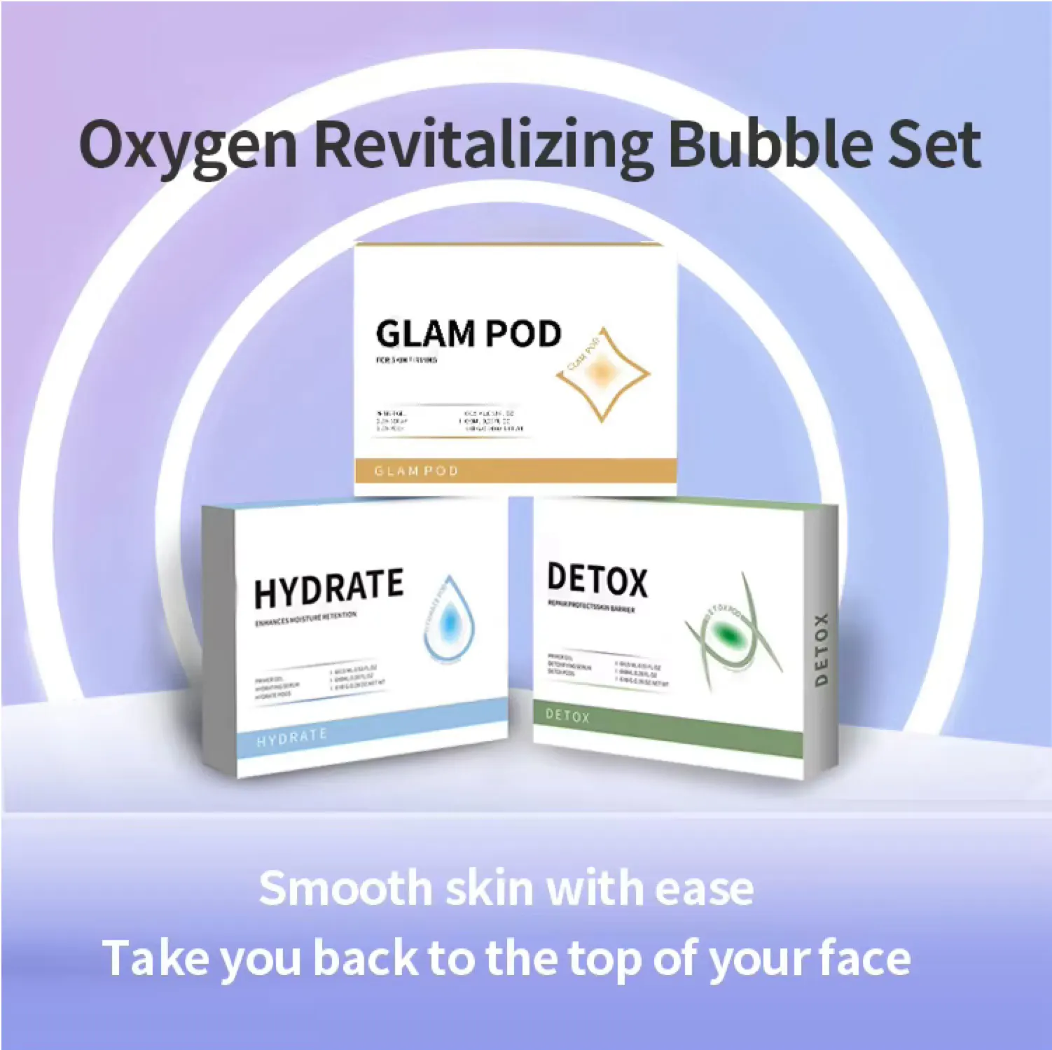 

Oxygen Facial Machine Hydrating Detox Balance Retouch Capsule Serum Oxygenation Facial Capsules Skin Care Oxygen Skin
