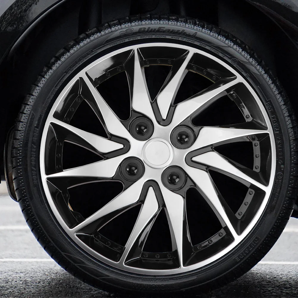 

2pcs 14 Inch Wheel Hub Cover Auto Rim Refit Covers Enhanced Design Easy Install Secure Fit Micro-Adjustable Retention System