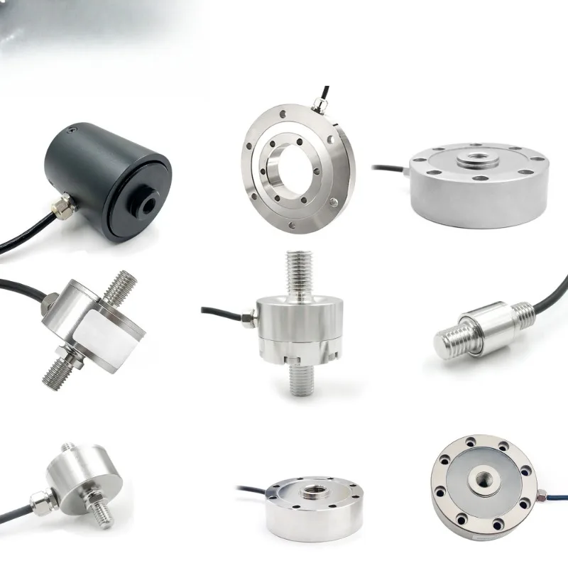 Thin Compressive Force Sensor Thin Sheet Load Sensor 50kg to 10ton for Material Strength Testing Equipment
