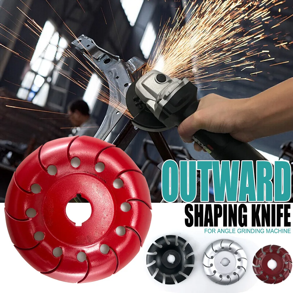 Angle Grinder Special Digging Dise Slitter Shaping Knife Graver Twelve Fluted Disc Dise Slitter Knife Shaping Knife