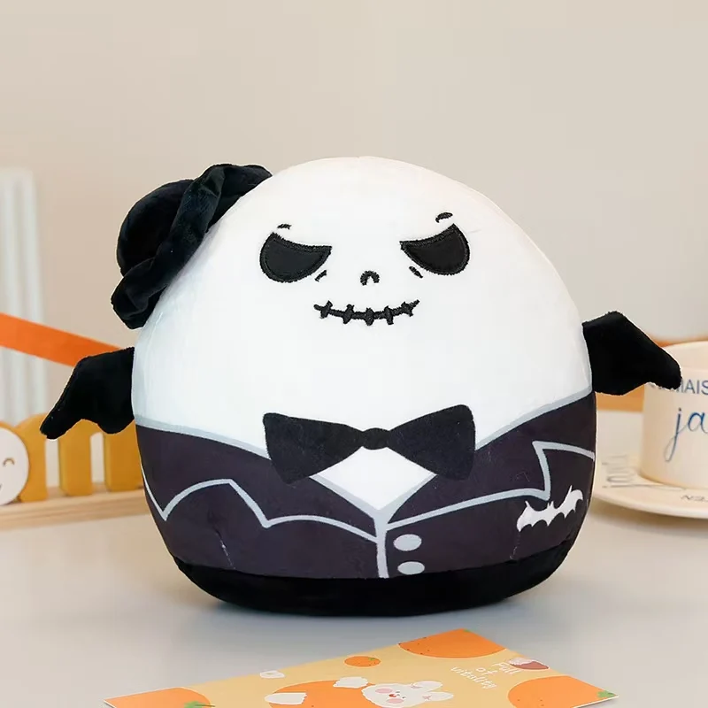 هالوين اليقطين الخفافيش الجمجمة العنكبوت شبح وسادة دمية الشيطان الدمى لينة ملء الإبداعية مضحك ألعاب من نسيج مخملي #3