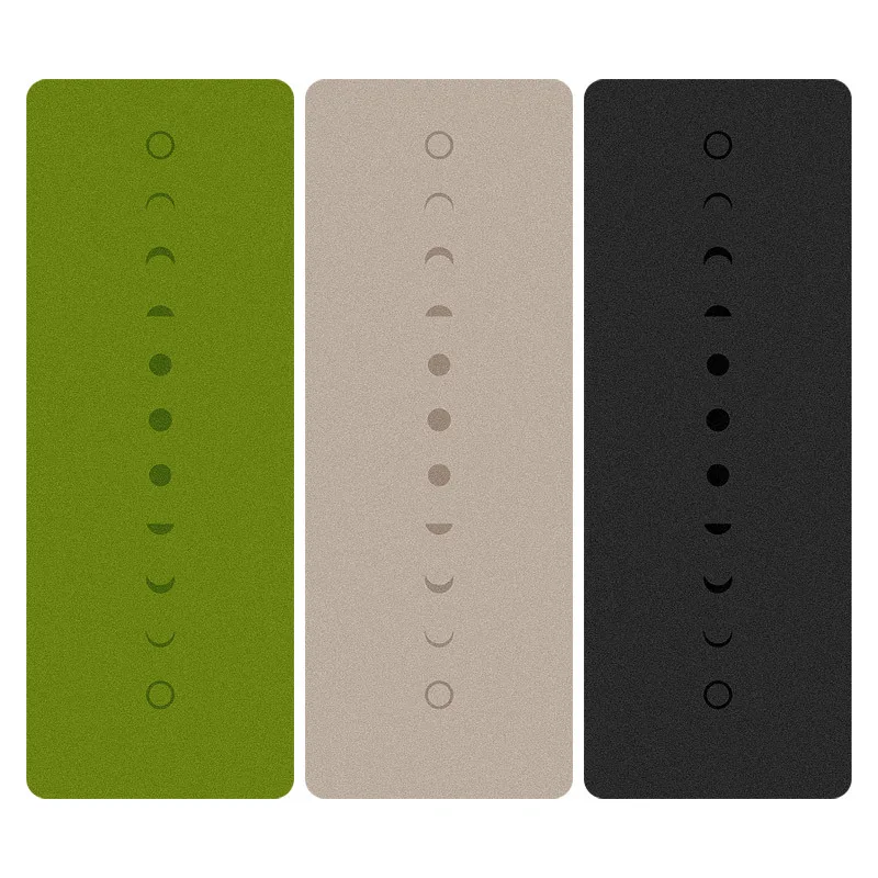 New Frosted 2nd Gen PU Natural Rubber Yoga Mat Sweat Absorbent Non Slip Professional Fitness Mat for Men and Women