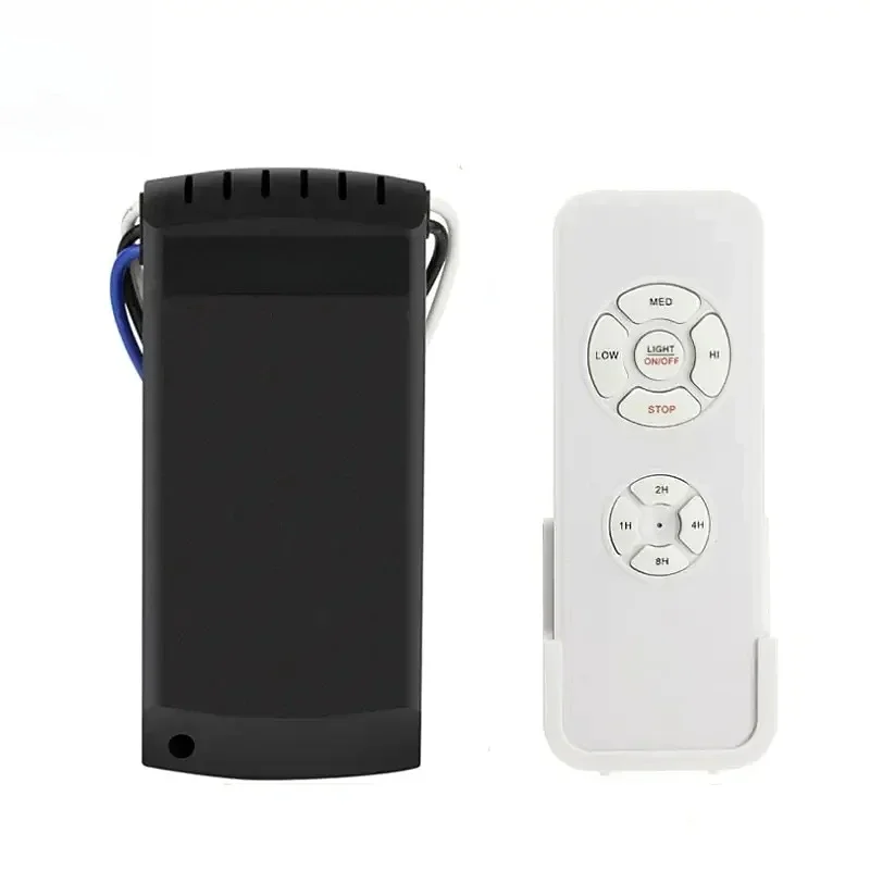 Smart Living Ceiling Fan Controller Wireless Fan Light Kit with RF Remote Control Application Speed Switch Dimmer