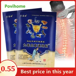 8pcs Cordyceps Analgesic Plaster Rheumatoid Arthritis Pain Relief Cervical Treatment Knee Back Neck Joints Muscle Medical Patch