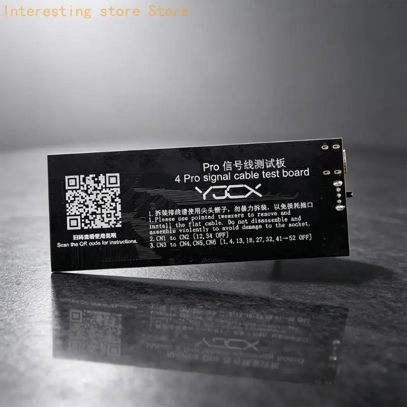 Line Inspection Tool With Lights, Circuit Layout, and Power Input for Repair Cable Review Tasks and Service Handling 55KC