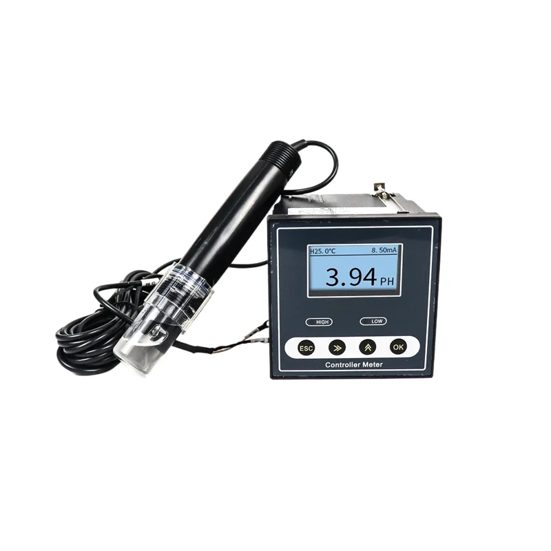 Online Ph Meter for Industrial Wastewater Swimming Pool Treatment ORP Ph Electrode