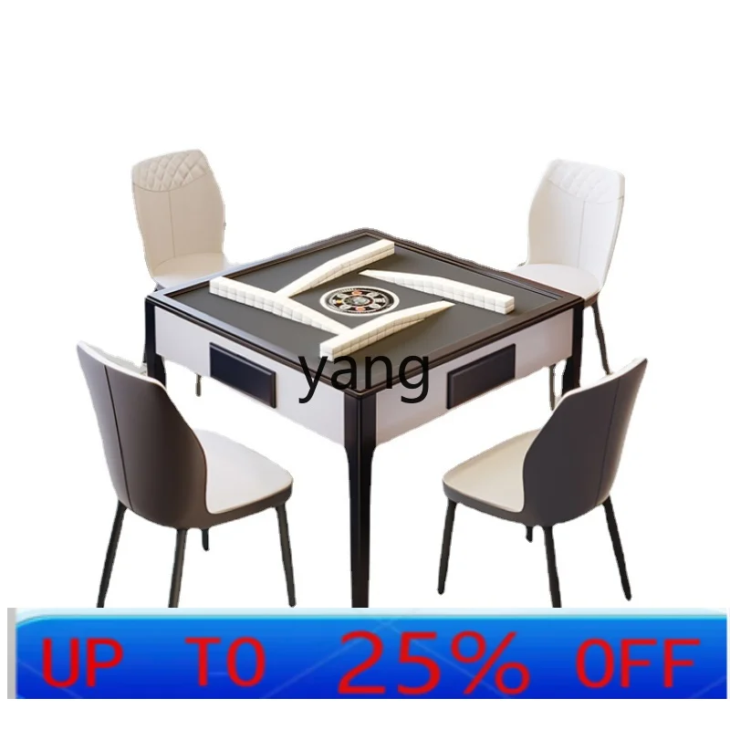 

LTT Mahjong Machine Mahjong Table Automatic Household Dining Table Dual-Use Long Table Rotorcraft