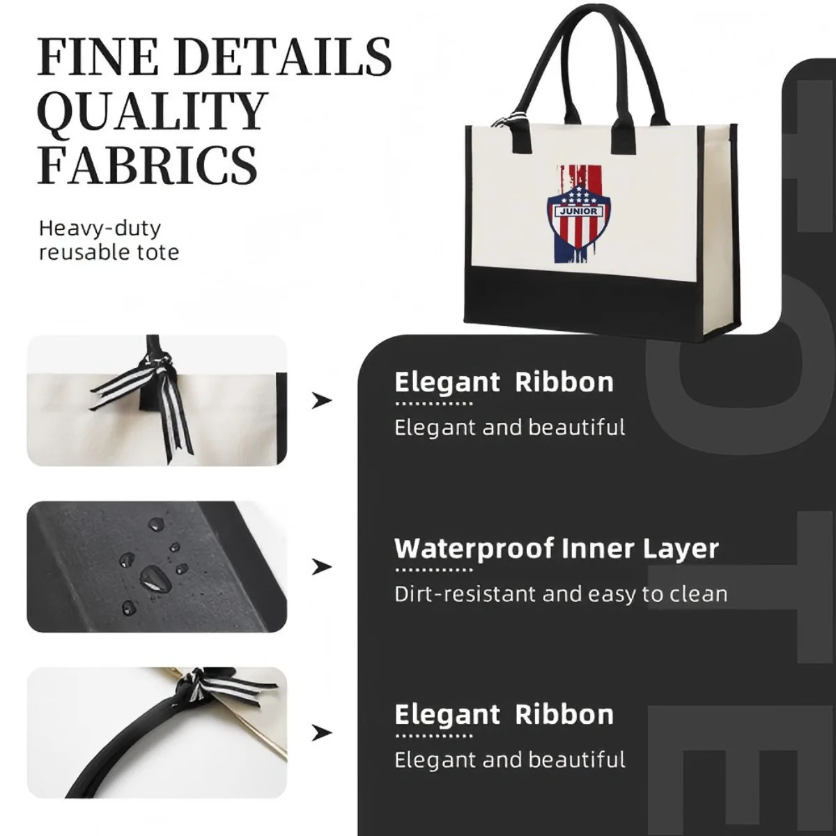 Barranquilla th Sports Club 2026 وصول جديد موضة عملية واسعة قابلة لإعادة الاستخدام حمل حقيبة نمط طباعة 2 لهجة الثقيلة Lar