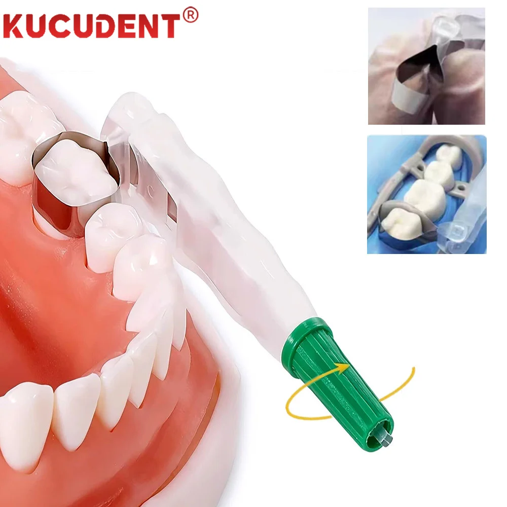 Стоматологические профессиональные матричные ленты, предварительно формованные секционные матричные ленты, удерживающие регулируемые молярные/паралярные металлические матрицы, наполнение зубов, восстановление