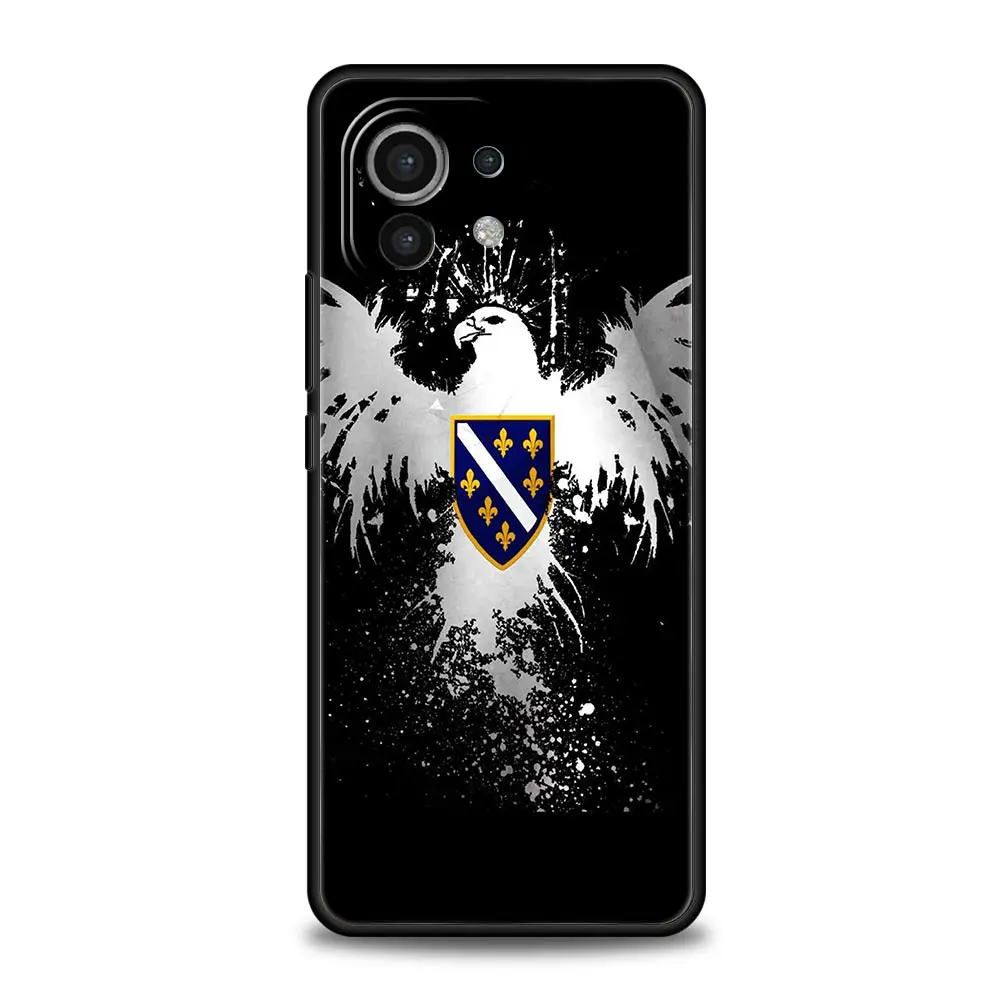 Phone Case For Xiaomi Mi 15 14 13 12 11 Lite 14T 13T 12T 11T Pro Poco X6 X5 M3 X3 Pro F5 F4 Bosnia and Herzegovina Passport