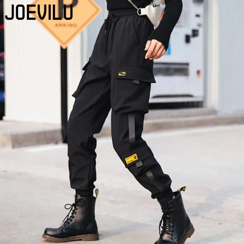 Cargo Pants Women\'s Loose Straight Sweatpants Leg Ankle Casual Pants Joggers Streetwear Outfits Fashion Hip Hop Sports Trousers