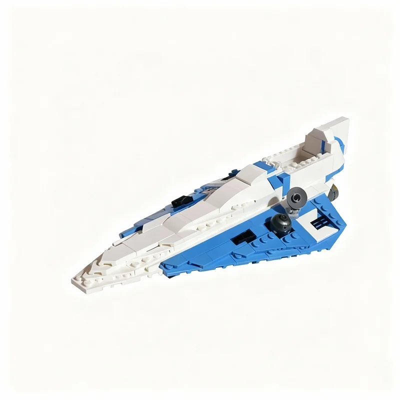 315pcs MOC Qui Gon Jinn S Delta 7 Starfighter Star Battle Model Building Blocks Construction Toys Christmas Gifts Brick Kids view 2