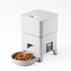 3L Button Smart Pet Feeder Smart Cat Feeder Dog Slow Food Dispenser Setable Timer Quantity Pet Feeding Bowl