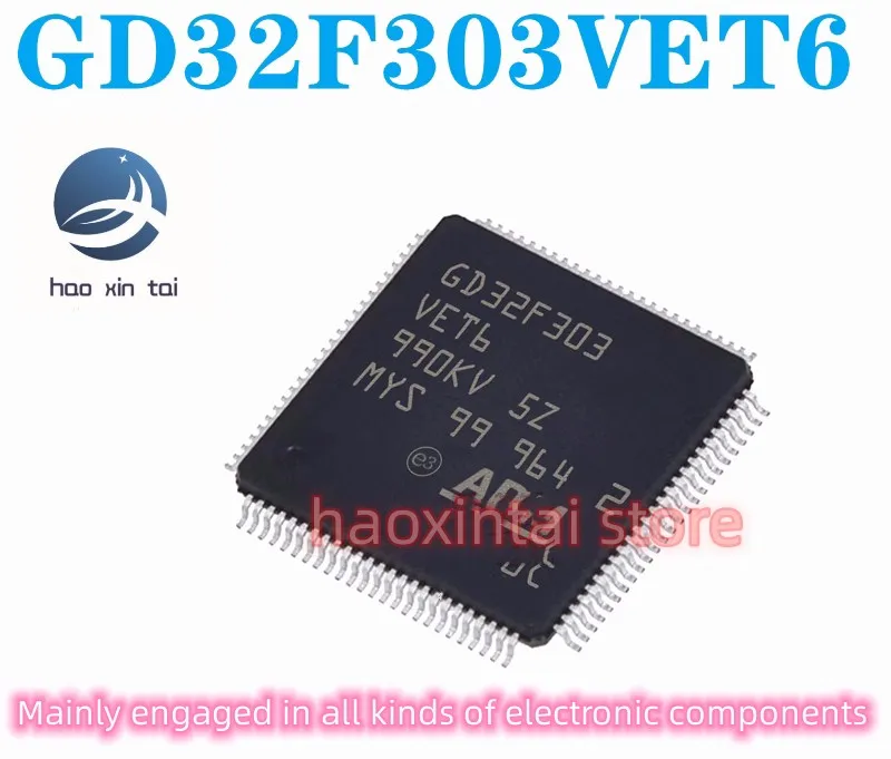 10pcs GD32F303VET6 LQFP-100 new spot single chip microcomputer 32-bit microcontroller chip