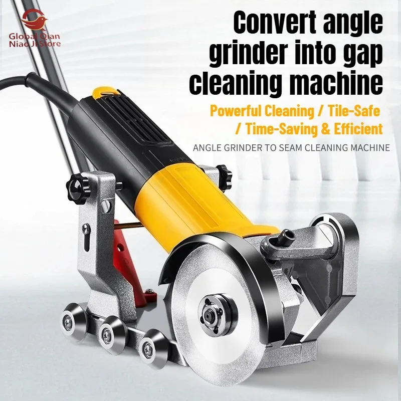 Electric Angle Grout Cleaning Machine Bracket - Grout Construction Tools Cutting & Grooving Floor Tiles Special Tool