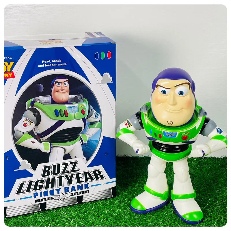 Disney Animated Toy Action Figure Buzz Lightyear PVC Collectible Moving Model Display Piece Toy Story Themed Collectables