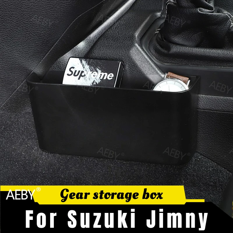 

AEBY For Jeep Wrangler 2018-2024 Anti-slip pad for side storage box,Shifter Storage Box Console Tray,Car interior accessories