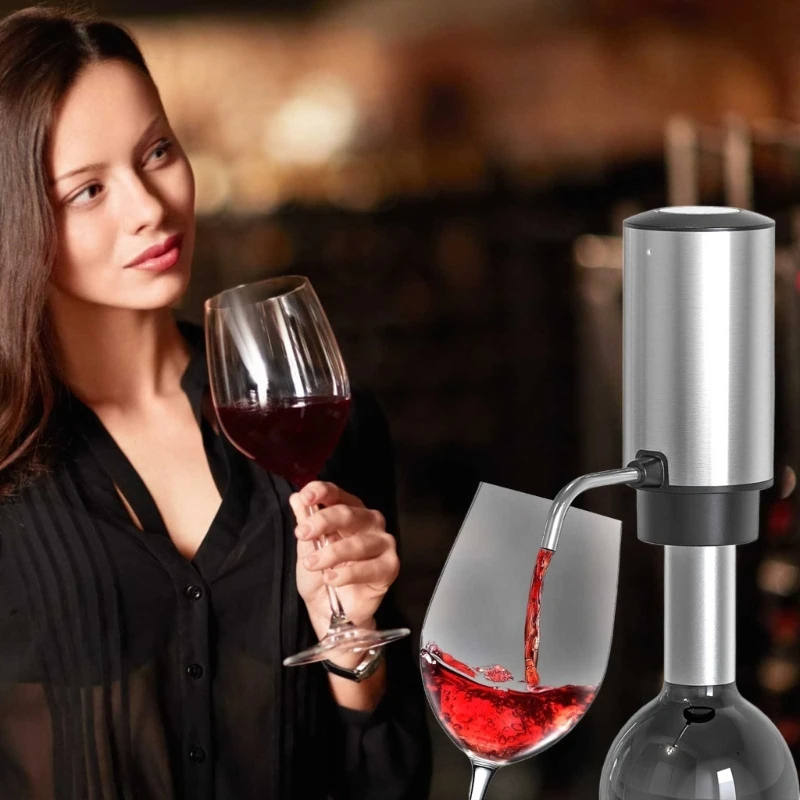 Multi Functional Wine Aerator Automatic Wine Decanter Electric Wine Pourer