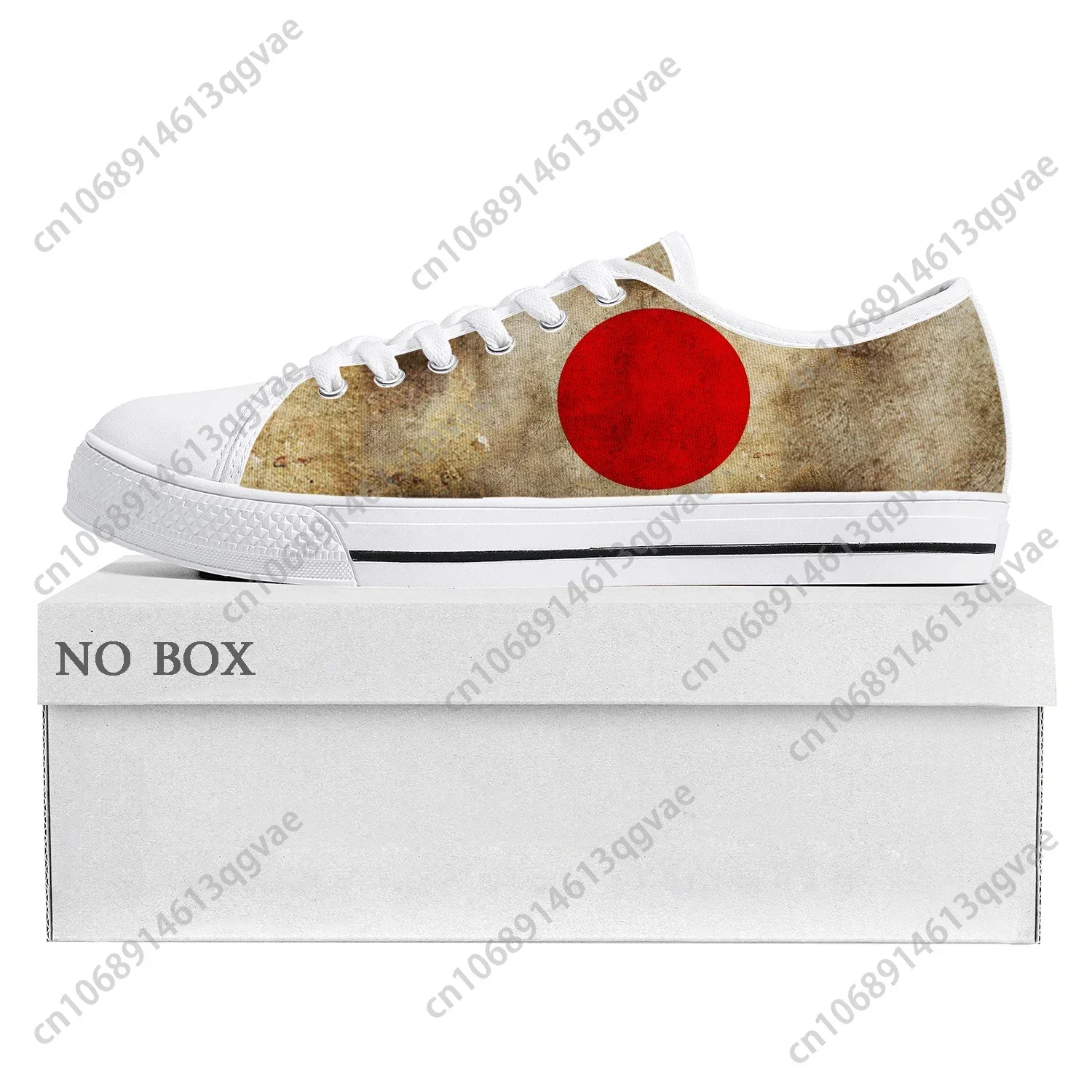 

Japanese Flag Low Top Sneakers Mens Womens Canvas Sneaker Japan Prode Casual Couple Shoes Custom Shoe