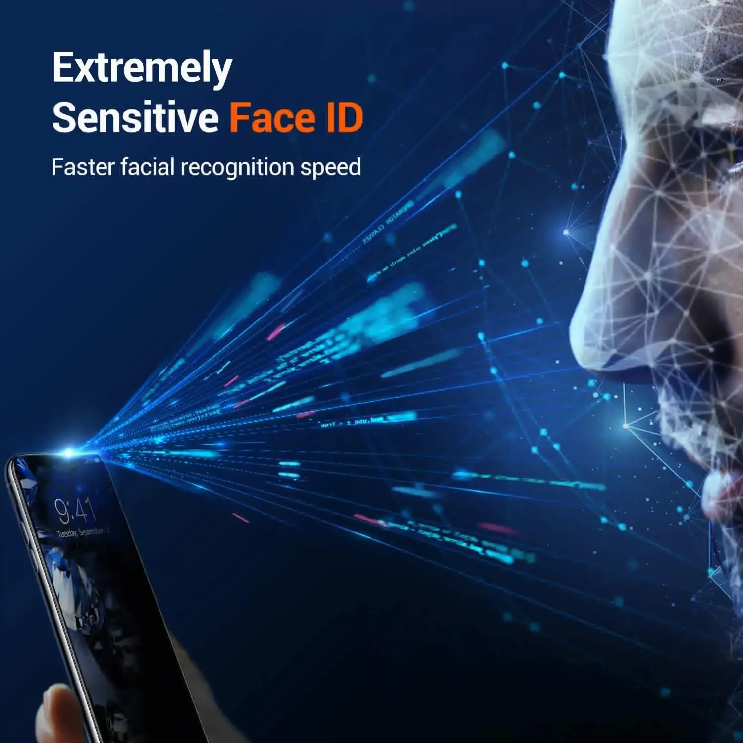 for iPhone 13 12 11 Xs Max Pro X XR Screen Protector [Privacy Protection]Military Grade Shatterproof Anti-Scratch Tempered Glass