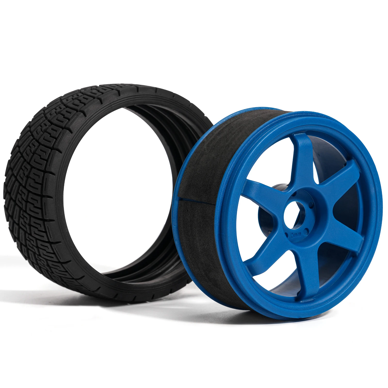 

DUSTAIL 4PCS Wheel Tires Set 1:7 Rubber Tyre 17mm Hex for 1/8 ARRMA INFRACTION FELONY MJX 7303 KM C3 RC Car Upgrade (WT290806)