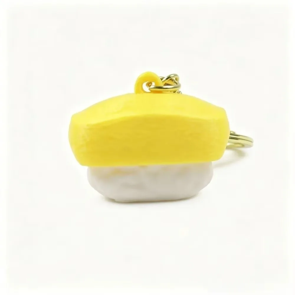 Gifts PLA Sushi Clicker Keychain 3D Printed Clicking Sushi Fidget Handheld Realistic Sushi Bag Decoration Stress Relief